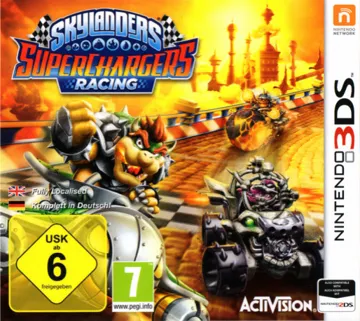 Skylanders SuperChargers Racing (Europe) (En,Fr,De,Es,It,Nl,Sv,No,Da,Fi) box cover front